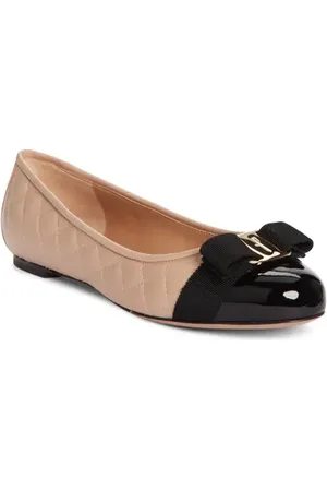 Salvatore Ferragamo Varina Cap Toe Ballet Flat in at Nordstrom, Size 6