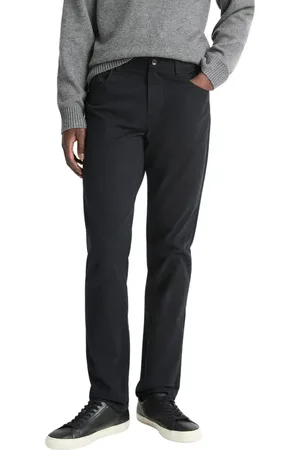 Vince Dylan Slim Fit Peached Stretch Cotton Pants in at Nordstrom, Size 32