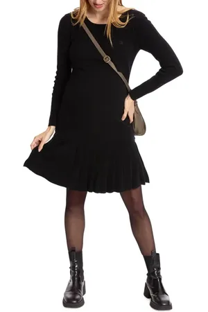 Cache Coeur Manhattan Long Sleeve Maternity/Nursing Sweater Dress in at Nordstrom, Size X-Large