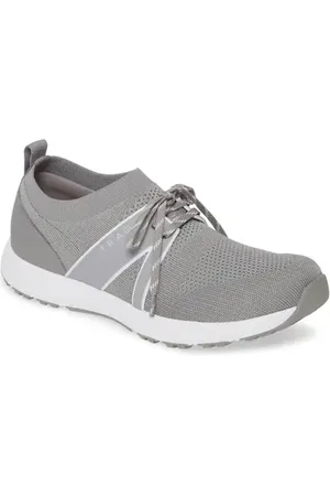 TRAQ BY ALEGRIA Alegria Qool Water Resistant Knit Sneaker in at Nordstrom, Size 12Us