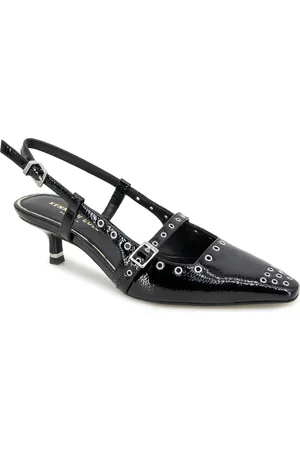 Kenneth Cole Martha Eyelet Slingback Kitten Heel Pump in at Nordstrom, Size 6