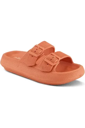 Flexus by Spring Step Bubbles Waterproof Slide Sandal in at Nordstrom, Size 6
