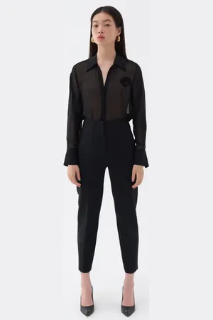 Nocturne High Waisted Pants in at Nordstrom, Size Large