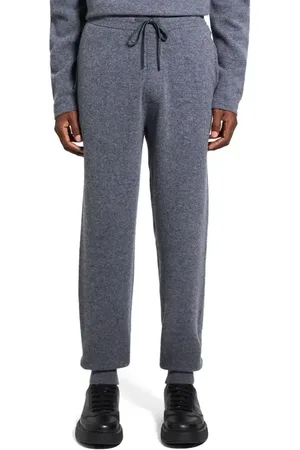 THEORY Alcos Merino Wool Blend Drawstring Pants in at Nordstrom, Size X-Small