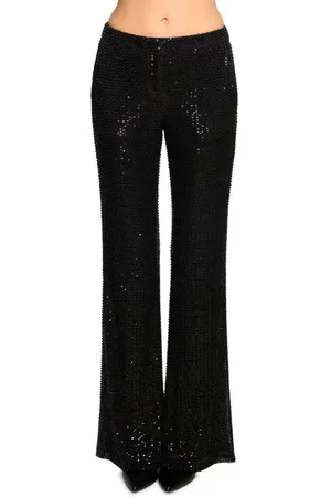 Ramy Brook Olivian Sequin Wide Leg Pants in at Nordstrom, Size 0