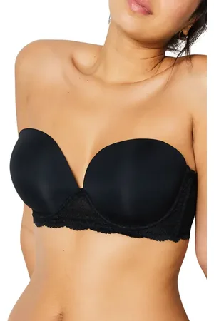 Etam Idole Underwire Bandeau Bra in at Nordstrom, Size 32C