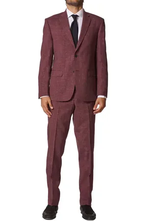 JB Sartorial Classic Fit Wool & Linen Suit in at Nordstrom, Size 36Short