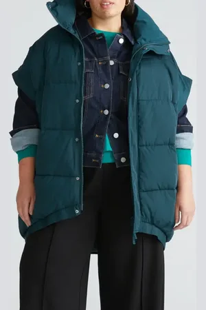 UNIVERSAL STANDARD Paparazzi Puffer Vest in at Nordstrom, Size Xs