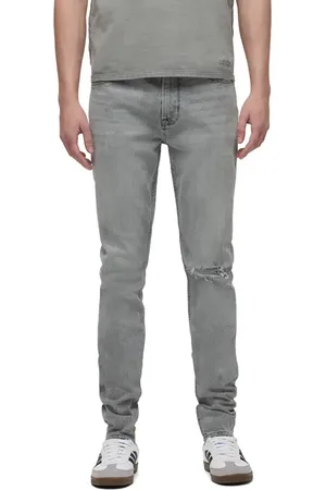 Hudson Zack Ripped Skinny Jeans in at Nordstrom, Size 40 X 34