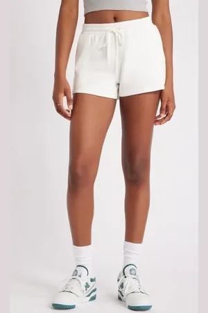 BP. Elastic Waist Fleece Shorts in at Nordstrom, Size Xx-Small