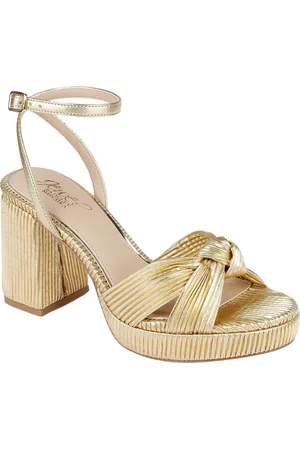 Badgley Mischka Tyler Ankle Strap Platform Sandal in at Nordstrom, Size 10