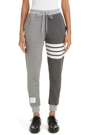 Thom Browne Four-Bar Cotton Joggers in at Nordstrom, Size 0 Us