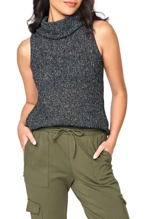 GIBSONLOOK Cowl Neck Sweater Tank in at Nordstrom, Size Xx-Small