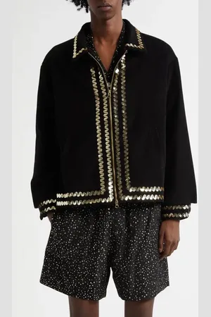 BODE Bandstand Cotton Corduroy Jacket in at Nordstrom, Size Small