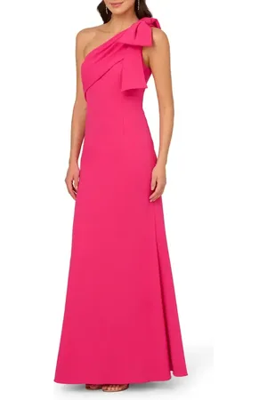 Adrianna Papell One-Shoulder Gown in at Nordstrom, Size 14