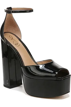 Sam Edelman Kori Ankle Strap Peep Toe Platform Sandal in at Nordstrom, Size 8