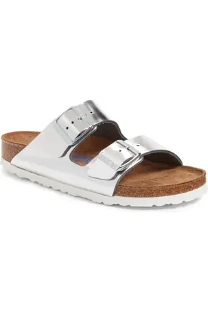 Birkenstock Arizona Soft Footbed Slide Sandal in at Nordstrom, Size 5-5.5Us