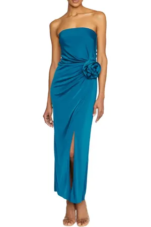Ml Monique Lhuillier Corinne Strapless Gown in at Nordstrom, Size 14