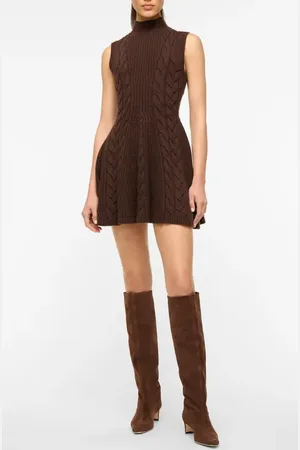 Staud Charade Wool Blend Sweater Dress in at Nordstrom, Size Medium