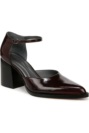 Sarto by Franco Sarto Diona Ankle Strap Pointed Toe Pump in at Nordstrom, Size 10