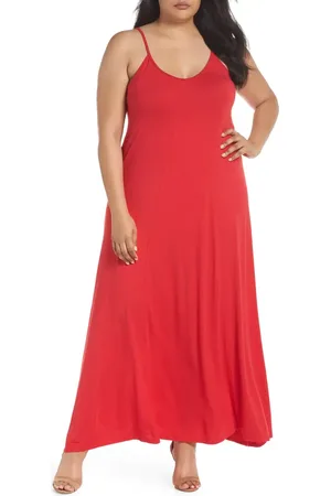 Loveappella A-Line Maxi Dress in at Nordstrom, Size 1X