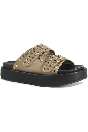 AZALEA WANG Carrington Platform Slide Sandal in at Nordstrom, Size 9