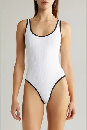 Solid Annemarie Rib One-Piece Swimsuit in at Nordstrom, Size X-Small