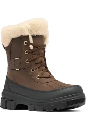 sorel Tivoli V Parc Genuine Shearling Waterproof Boot in at Nordstrom, Size 8.5
