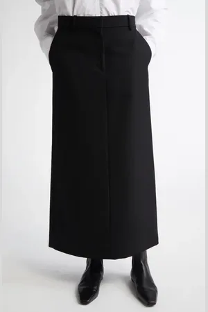 Totême Low Waist Straight Skirt in at Nordstrom, Size 4 Us