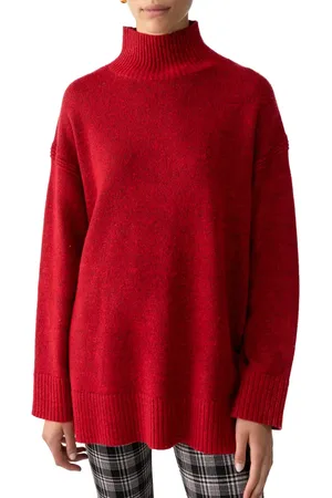 Sanctuary Perfect Turtleneck Tunic Sweater in at Nordstrom, Size Medium