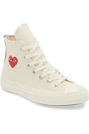 Comme des Garçons X Converse Chuck Taylor?? All Star?? Heart High Top Sneaker in at Nordstrom, Size 6 Women