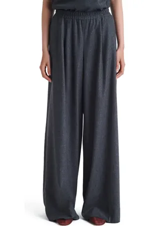 TWP Eva Stretch Wool Wide Leg Pants in at Nordstrom, Size X-Small