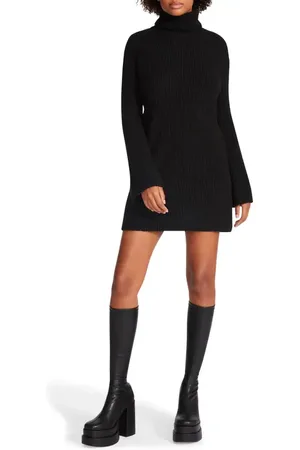 Steve Madden Abbie Long Sleeve Sweater Minidress in at Nordstrom, Size X-Small
