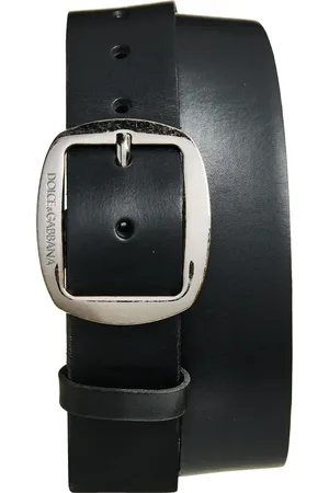 Dolce & Gabbana Washed Leather Belt in at Nordstrom, Size 90