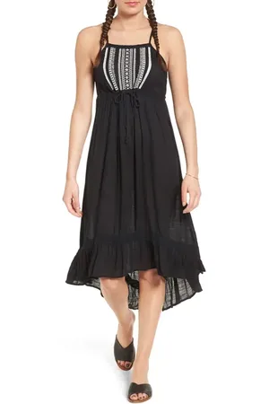 Rip Curl Embroidered Midi Dress in at Nordstrom, Size X-Small
