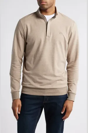 Travis Mathew Cloud 2.0 Quarter Zip Pullover in at Nordstrom, Size Medium