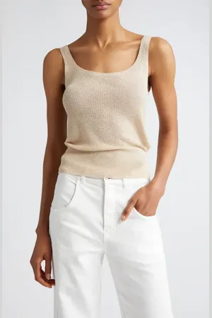 ELEVENTY Metallic Sweater Tank in at Nordstrom, Size X-Large
