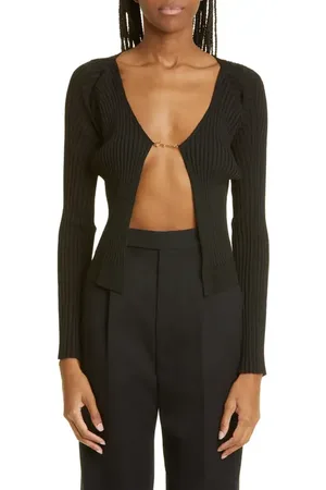 Jacquemus La Maille Pral Rib Cardigan in at Nordstrom, Size 4 Us