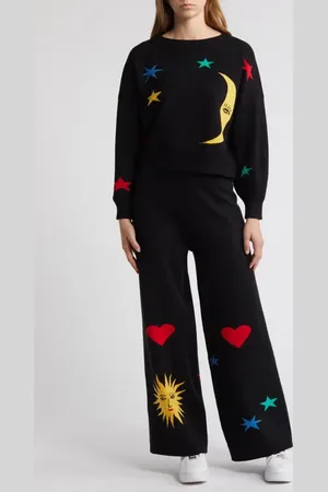 Dressed in Lala Knit Long Sleeve Sweater & Pants Set at Nordstrom, Size X-Large
