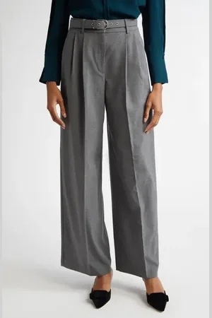 Reiss Freja Belted Wide Leg Pants in at Nordstrom, Size 2 Us