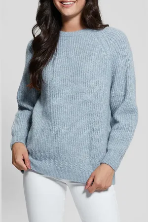 Guess Margo Mixed Stitch Sweater in at Nordstrom, Size Small