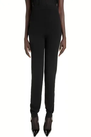 Saint Laurent High Waist Cashmere Joggers in at Nordstrom, Size X-Small
