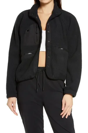 Free People FP Movement Hit the Slopes Fleece Jacket in at Nordstrom, Size X-Small