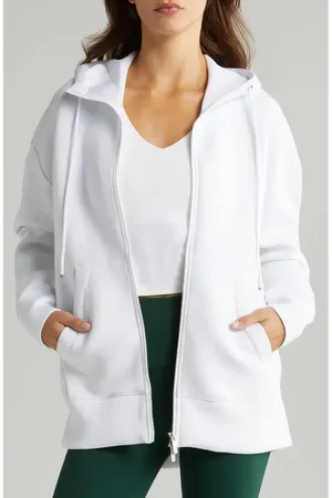 Zella Intention Zip Hoodie in at Nordstrom, Size X-Small