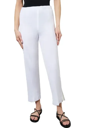 Ming Wang Pull-On Ankle Pants in at Nordstrom, Size X-Large