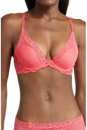 Natori Feathers Plunge T-Shirt Basics Bra in at Nordstrom, Size 32Ddd