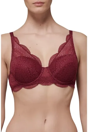 Simone Pérèle Karma Underwire Lace Demi Bra in at Nordstrom, Size 38D