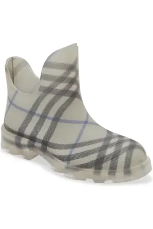 Burberry Marsh Check Textured Ankle Boot in at Nordstrom, Size 8Us