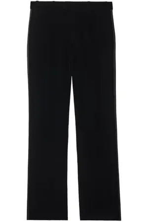 Burberry Velvet Tuxedo Trousers in at Nordstrom, Size 48