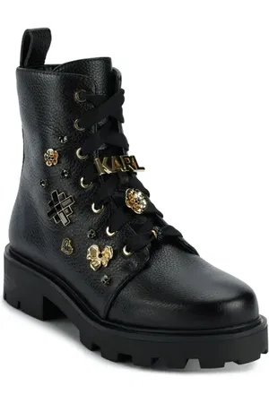 Karl Lagerfeld Makenzie Combat Boot in at Nordstrom, Size 6